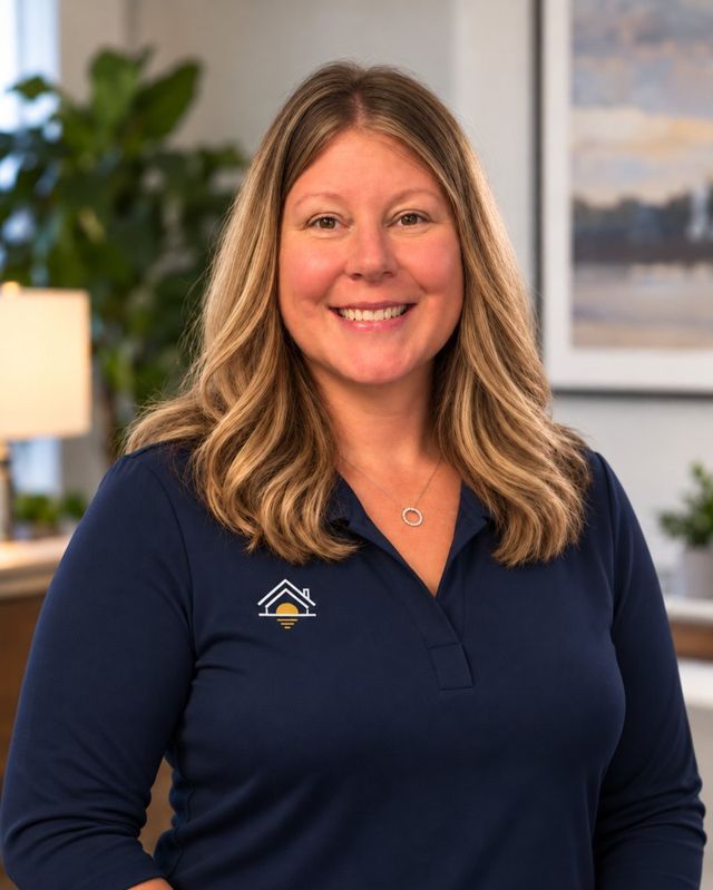 Jen Cromwell, co-owner of Hartwell Roofing & Exteriors
